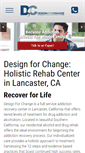Mobile Screenshot of designforchangerecovery.com
